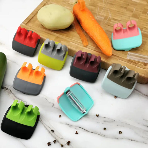 Mini Handheld Finger Peeler – Fruit & Vegetable Kitchen Gadget (Pack of 3)