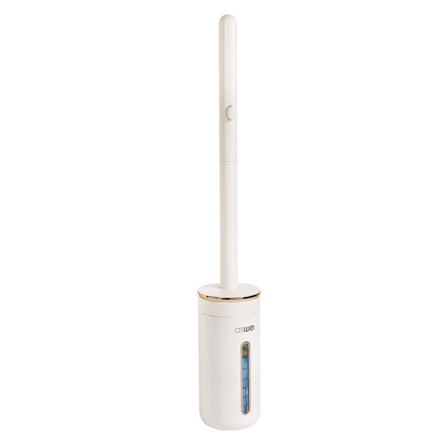 Disposable Toilet Brush Set with Wall Holder – Hands-Free Cleaning (+ Refill Heads)