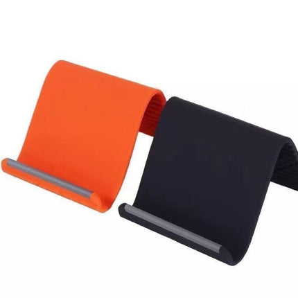 Flexible Foldable Phone & Tablet Stand – Bendable Silicone Holder, Roll-Up & Portable (Pack of 2)