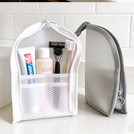 Mesh Toiletry & Beach Storage Bag – Quick-Dry Organizer (Pack of 2)
