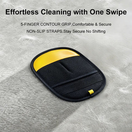 Static Pet Hair Removal Glove – Lint & Cat Hair Remover for Clothes & Sofa (Pack of 2)