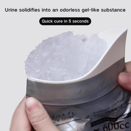Emergency Portable Urine Bags 700 ml – Car, Travel & Traffic Jams (Pack of 6)