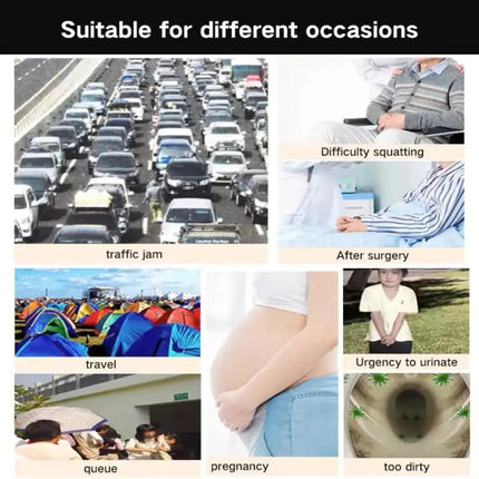 Emergency Portable Urine Bags 700 ml – Car, Travel & Traffic Jams (Pack of 6)
