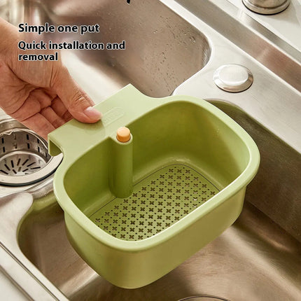 Hanging Sink Drain Basket – Kitchen Strainer for Leftovers & Washing (Pack of 2)