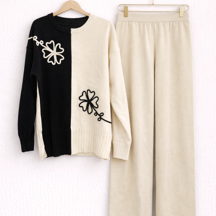 Sweater Co-Ord Set – Top & Pants