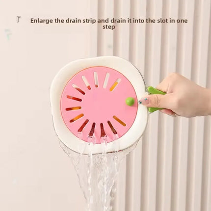 Fruit & Vegetable Drain Storage Box with Handle (Pack of 2)