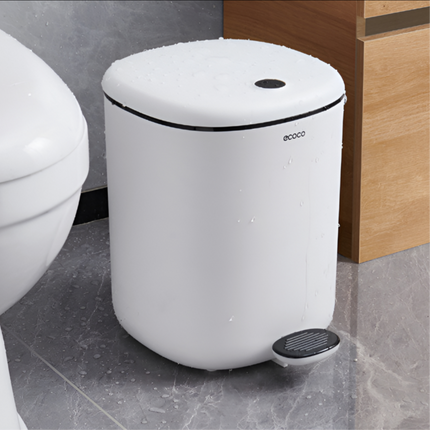 Modern 11-Liter Pedal Trash Bin – Hands-Free & Odor-Proof