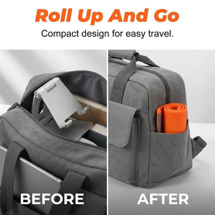 Flexible Foldable Phone & Tablet Stand – Bendable Silicone Holder, Roll-Up & Portable (Pack of 2)