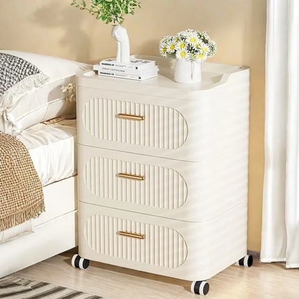 Modular Drawer Storage Cabinet with Wheels – Multi-Size Organizer