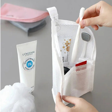Mesh Toiletry & Beach Storage Bag – Quick-Dry Organizer (Pack of 2)