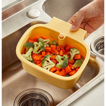 Hanging Sink Drain Basket – Kitchen Strainer for Leftovers & Washing (Pack of 2)