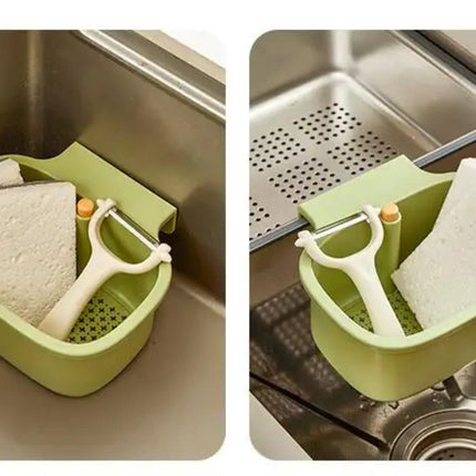 Hanging Sink Drain Basket – Kitchen Strainer for Leftovers & Washing (Pack of 2)