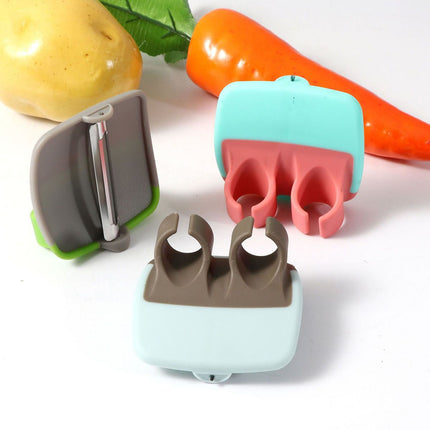Mini Handheld Finger Peeler – Fruit & Vegetable Kitchen Gadget (Pack of 3)