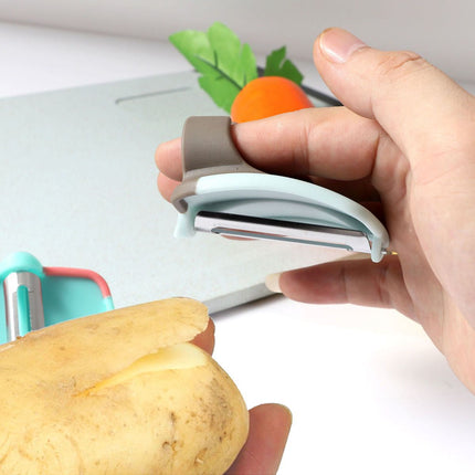 Mini Handheld Finger Peeler – Fruit & Vegetable Kitchen Gadget (Pack of 3)