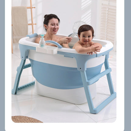 Portable Collapsible Soaking Bathtub for Adults | Home Spa Tub