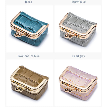 The Pocket Vault™ – Genuine Leather Mini Jewelry & Accessory Case