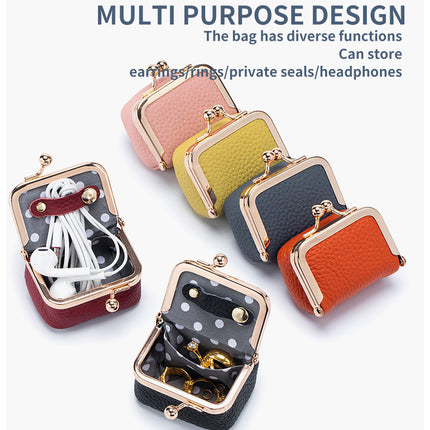 The Pocket Vault™ – Genuine Leather Mini Jewelry & Accessory Case