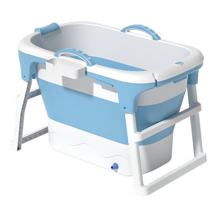 Portable Collapsible Soaking Bathtub for Adults | Home Spa Tub