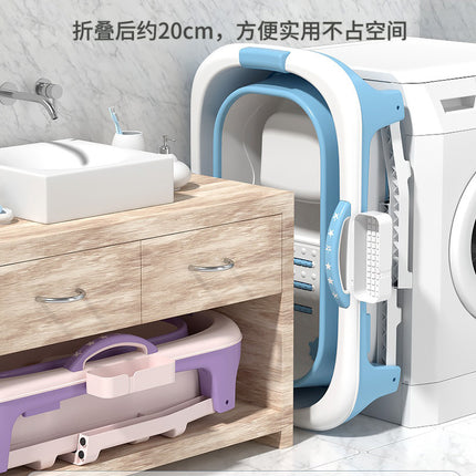 Portable Collapsible Soaking Bathtub for Adults | Home Spa Tub