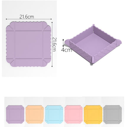 Foldable Magnetic Silicone Mat &amp; Tray – Heat-Resistant 2-in-1 Storage Pad
