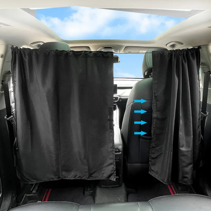 Car Privacy Curtains & Magnetic Sunshades for Camping & Napping