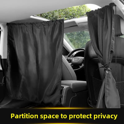 Car Privacy Curtains & Magnetic Sunshades for Camping & Napping