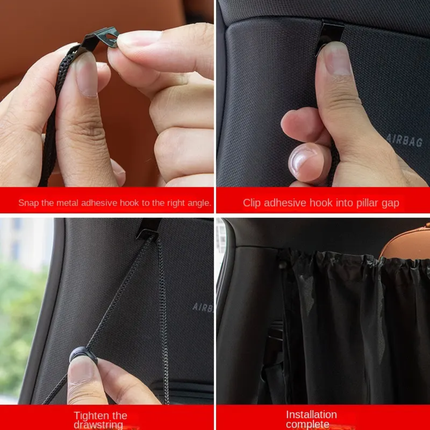 Car Privacy Curtains & Magnetic Sunshades for Camping & Napping