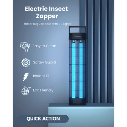 Moxedo Electric Insect Zapper with UV Light, Mosquito Killer Bug Zapper