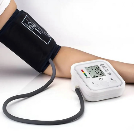 Automatic Upper Arm Blood Pressure Monitor With Lcd Digital Display