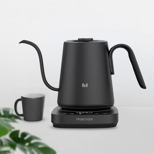 Macnoa MacSpout Kettle 800ml – Barista Precision Gooseneck Coffee Kettle – Durable Stainless Steel, Ideal for Pour Over Brewing