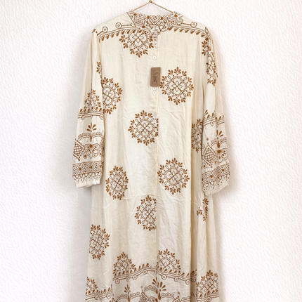Printed Cotton Long Top