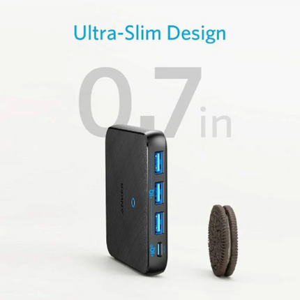 Anker PowerPort Atom 3 Slim 65W - 4-Port High-Speed Multi-Port Fast Charging Station