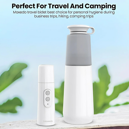 Moxedo Portable Bidet, 270ml Handheld USB Rechargeable Travel Shattaf