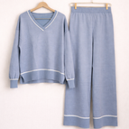 Dusty Blue Knit Set
