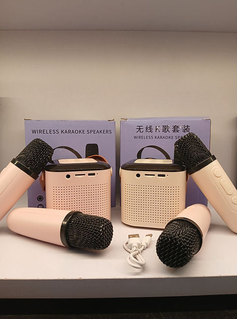 Y1 double mic speaker