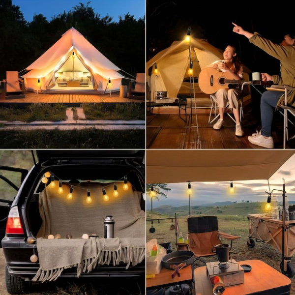 Hanging Camping Lamp Unbreakable Waterproof with Rechargeable Battery (T01)