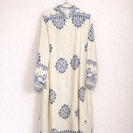 Printed Cotton Long Top