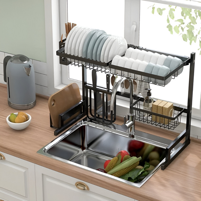 Over the Sink Kitchen Dish Rack