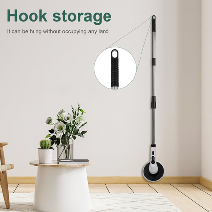 Electric Spin Scrub Brush Cleaning Set with Extension Handle