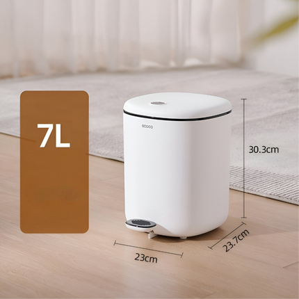 Modern 11-Liter Pedal Trash Bin – Hands-Free & Odor-Proof