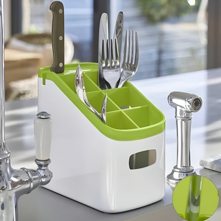 Utensil & Cutlery Holder Drying Organizer Rack