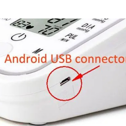 Automatic Upper Arm Blood Pressure Monitor With Lcd Digital Display