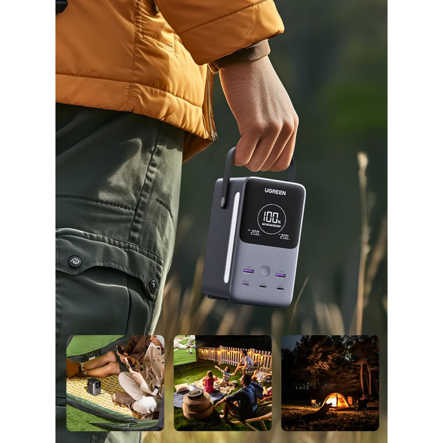 UGREEN 300W 48000mAh Fast Charging Power Bank with Smart Digital Display