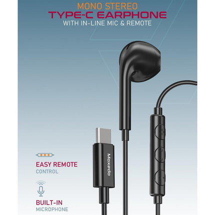 Moxedo Mono Stereo Type C Earphone