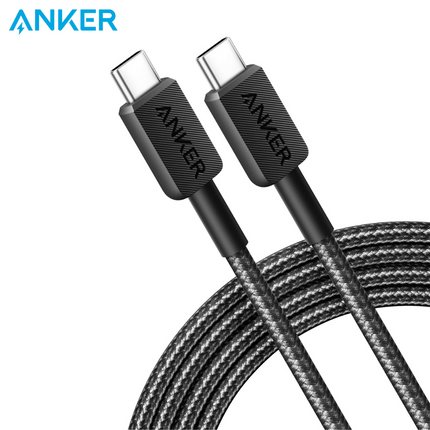 Anker 322 Nylon Braided USB-C to USB-C Cable (3ft / 0.9m)