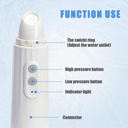 Moxedo Portable Bidet, 270ml Handheld USB Rechargeable Travel Shattaf