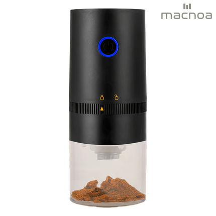 Macnoa Coffee Grinder - Portable Burr Coffee Grinder with Adjustable Grind Size