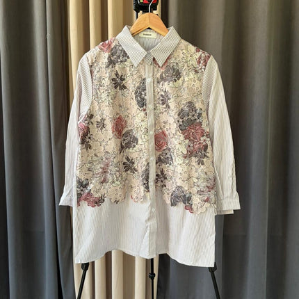 The 'Meadow' Embroidered Olive Green Tunic and Palazzo Set