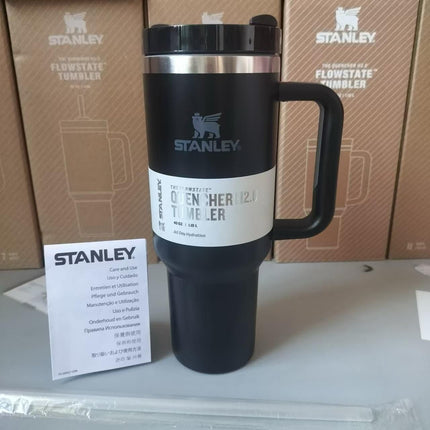 Stanley Quencher H2.0 FlowState Tumbler – 40oz | Hot Pink Stainless Steel Travel Mug