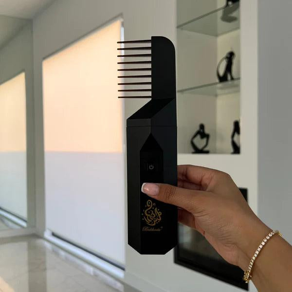 Electronic Incense Burner And Hair Comb 2 in 1